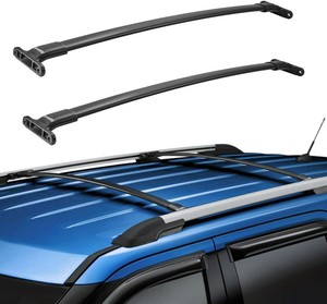 Portaequipajes Techo Barras Cruzadas Para El 16 19 Ford Explorer Con Barras Laterales De Aluminio Ebay
