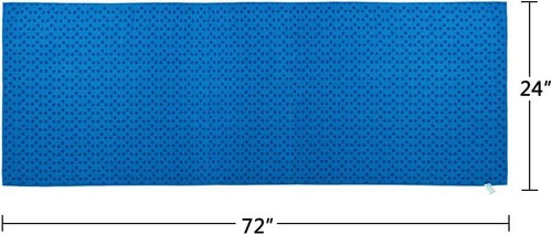 Non Slip Hot Yoga Towel for Yoga Mat, Sweat Absorbent Yoga Mat Towel, 100% Micro - Picture 12 of 27