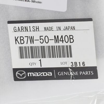 NEW OEM Mazda 2017-2021 CX-5 Rear Left Door Molding Applique Trim