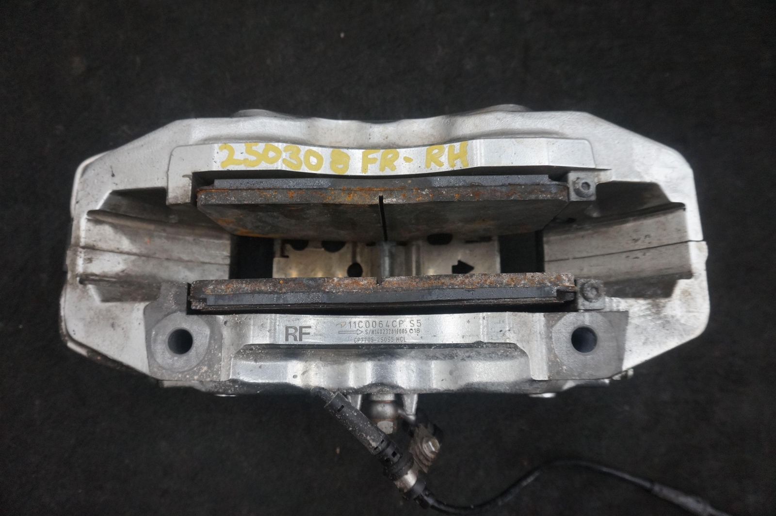 Front Right Passenger Side Brake Caliper Silver OEM 11C0064CP McLaren 650S 2015