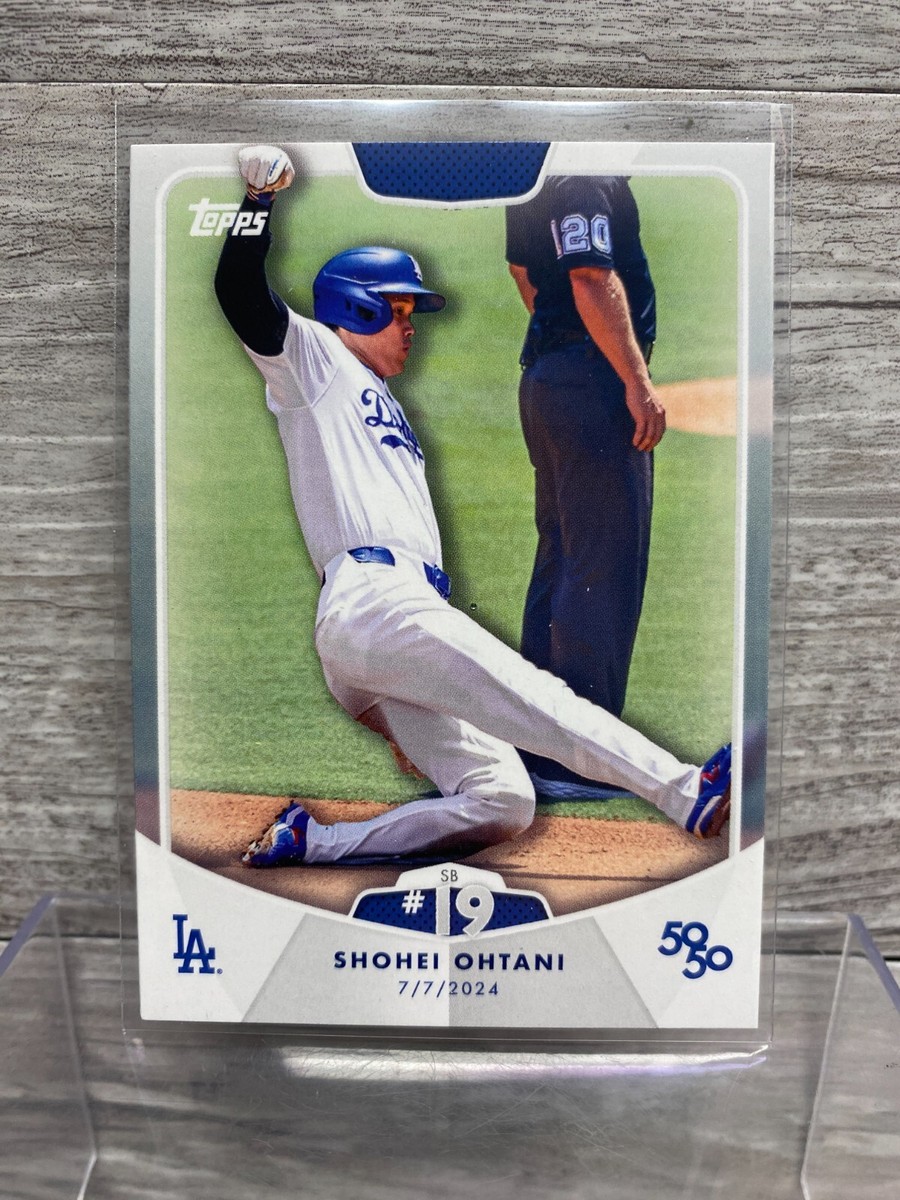 2024 Topps Shohei Ohtani 50/50 SB #19 Los Angeles Dogers Card 47