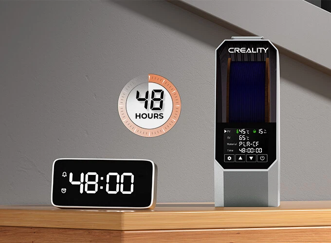 🔥Creality Space Pi Dryer Quick dry Adjustable Temp for 1KG/2KG/4KG Filament LOT - Image 4 of 4