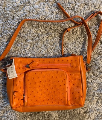 ostrich crossbody purse