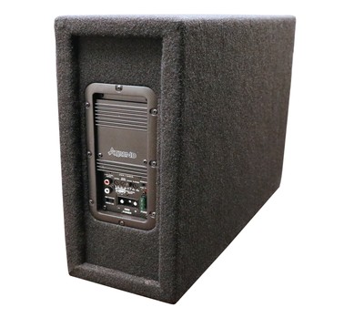 Amplified Sub Box-300.1-10'' Single Shallow Mount Vented w/300.1SBA Amp