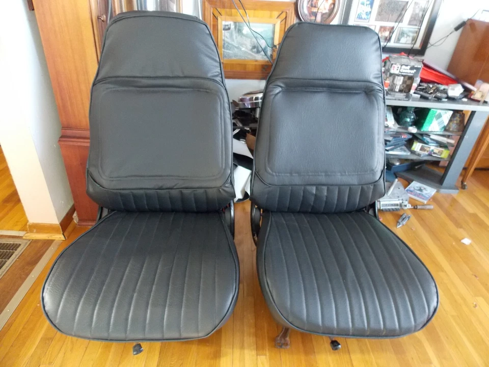 Oldsmobile Cutlass 1973-77 asiento con canastilla con orugas, reacondicionado, con moldura nueva, derecha Foto 2 de 4