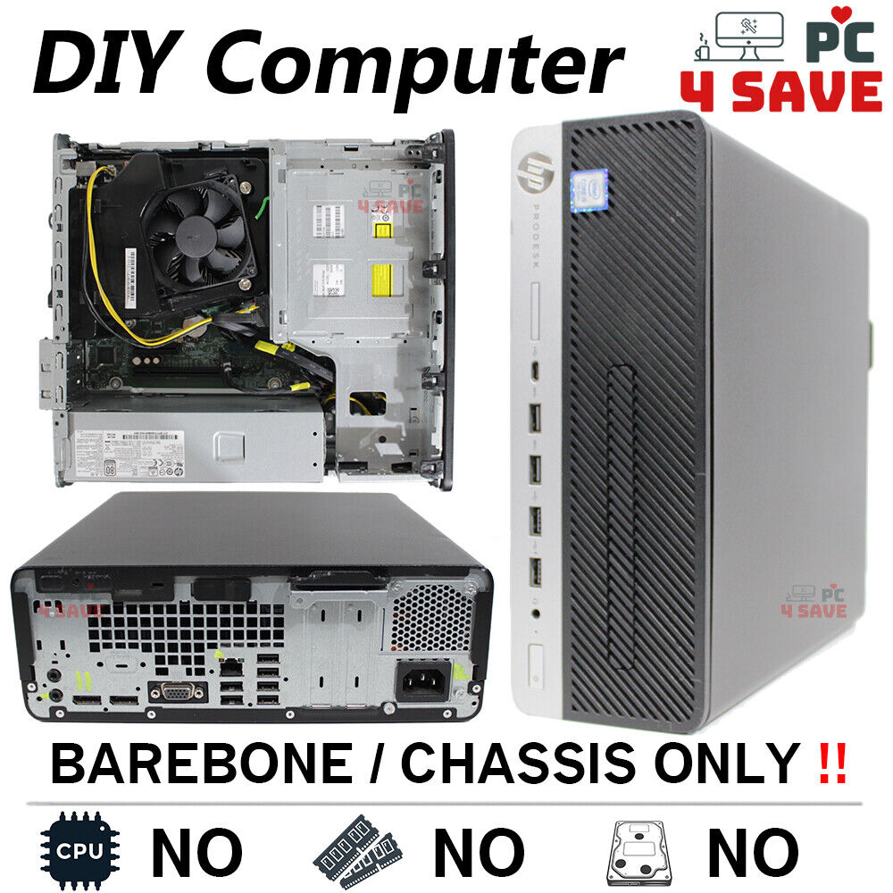 Barebones Chassis - HP ProDesk 600 G3 SFF Desktop (Intel Core i5 i7 7th  Gen) DIY