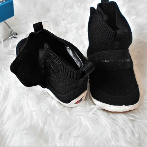 Champion Crib Booties Baby Infant Black Scarlet Red Rally Size 4 - Bild 11 von 23