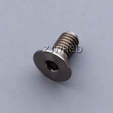 M5 x 10 Ti Titanium Screw Bolt Allen Hex Socket Flat Head AerospaceGrade Bicycle