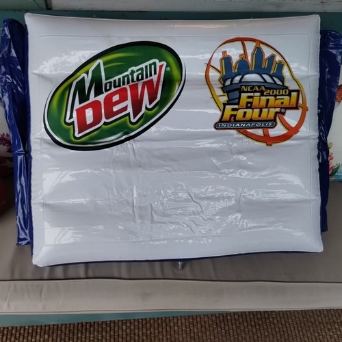 Vtg Mountain Dew NCAA Final Four Basketball Backboard & 6 Balls Inflatable Set - Picture 3 of 19
