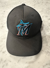 Miami marlins youth baseball cap hat black MLB