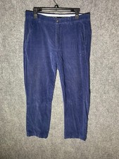 Brooks Brothers Chino Pants Blue Men's Size 33X30 Corduroy Straight Leg