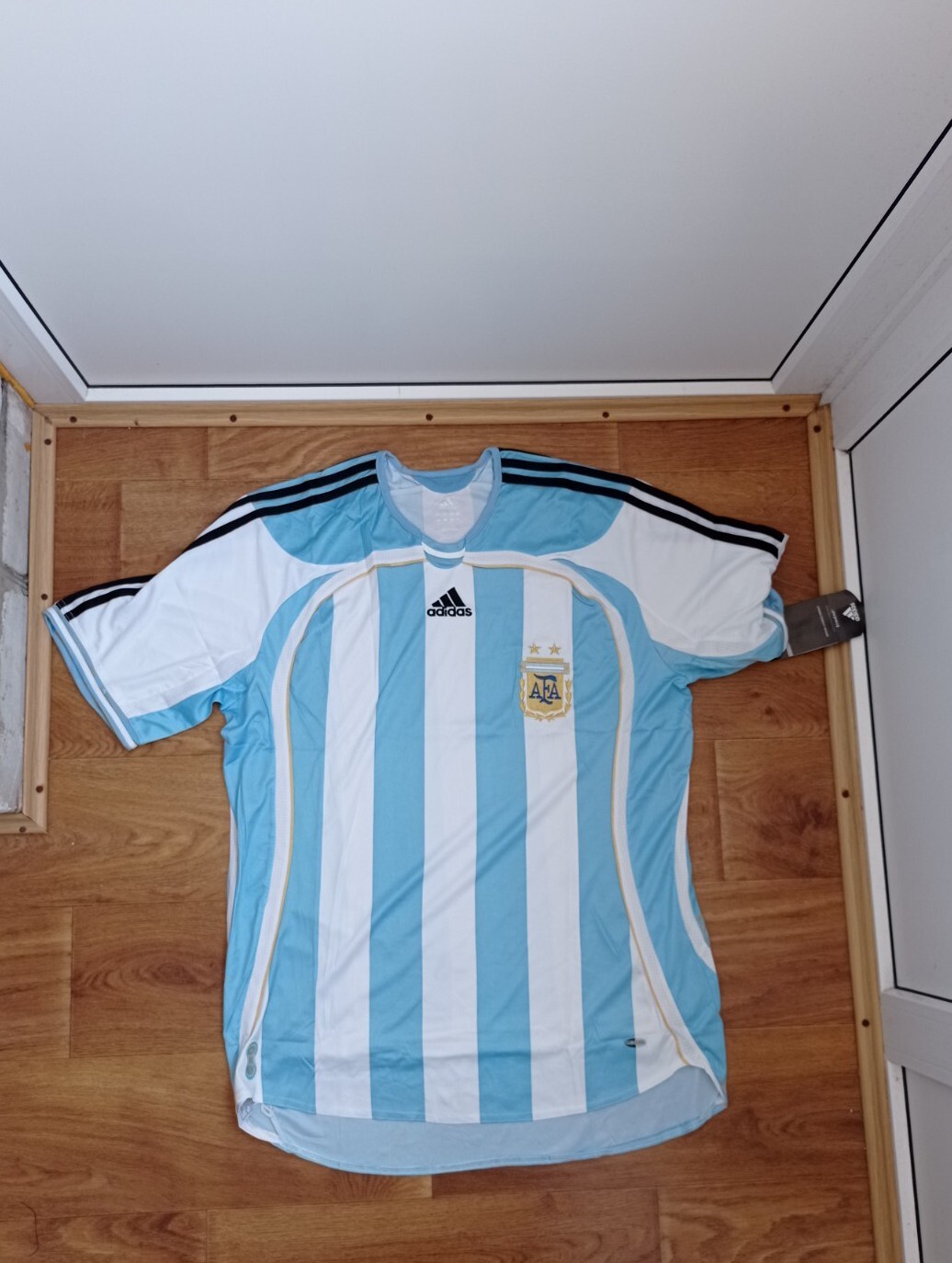 ARGENTINA 2004 2005 2006 FOOTBALL SHIRT SOCCER JERSEY ADIDAS XL block core