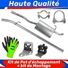 Pot d'échappement Renault CLIO