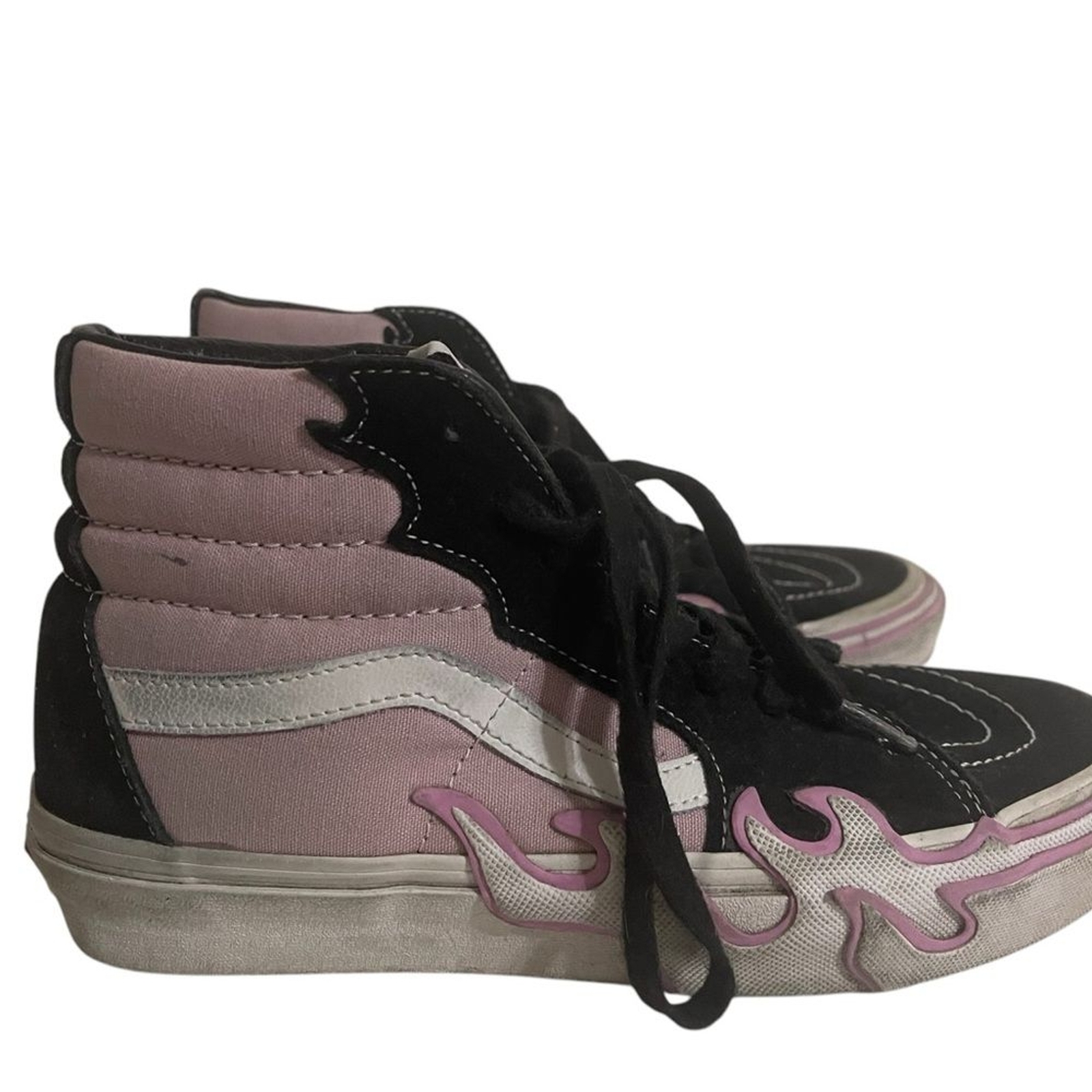Vans Sk8 Hi Flame Pink Vans Sk8 Pinke Vans Schuhe Vans Sk8 Hi