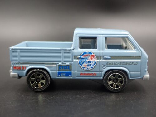 1979-1992 VW Volkswagen Tipo 2 T3 Doppio Cabina Pick-Up 1:64 Scala - Foto 4 di 7