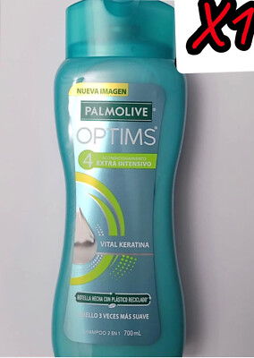 X1 Palmolive Optims Shampoo 4 EXTRA INTENSIVE Conditioning 2 in1 Vital - Keratin
