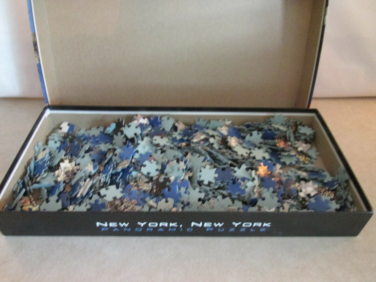 750 Pcs. Panoramic Puzzle- New York, New York Skyline