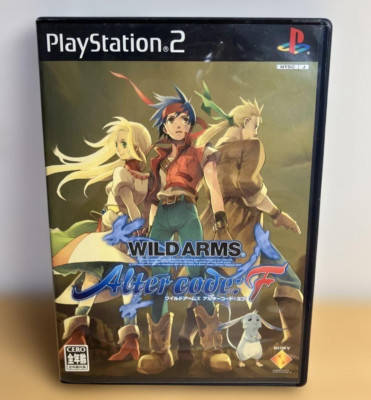 Wild Arms Alter Code F Sony Playstation 2 PS2 Japanisch Ver Getestet