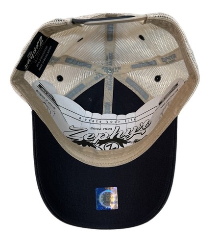 Zephyr NCAA Auburn Tigers RARE “Contour" Unstructured Washed Mesh Hat NWT - Picture 6 of 6