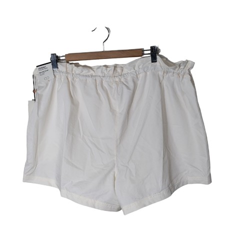 Calia By Carrie Underwood Woven Paper Bag Shorts Mod Rise Relaxed Fit Size XL - Picture 2 of 13