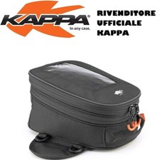 Kappa ST108 Borsa Serbatoio Cinghie Magneti 7L Estensibile con Rain Cover Roma