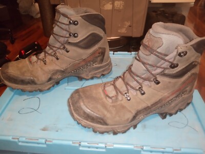 LA SPORTIVA Carbon/Chili Nucleo High II GTX Gore Tex Hiking Boots Size 10.5