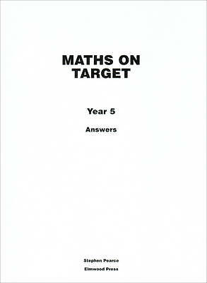 Maths on Target Year 5 Answers by Stephen Pearce PAPERBACK - Image 2