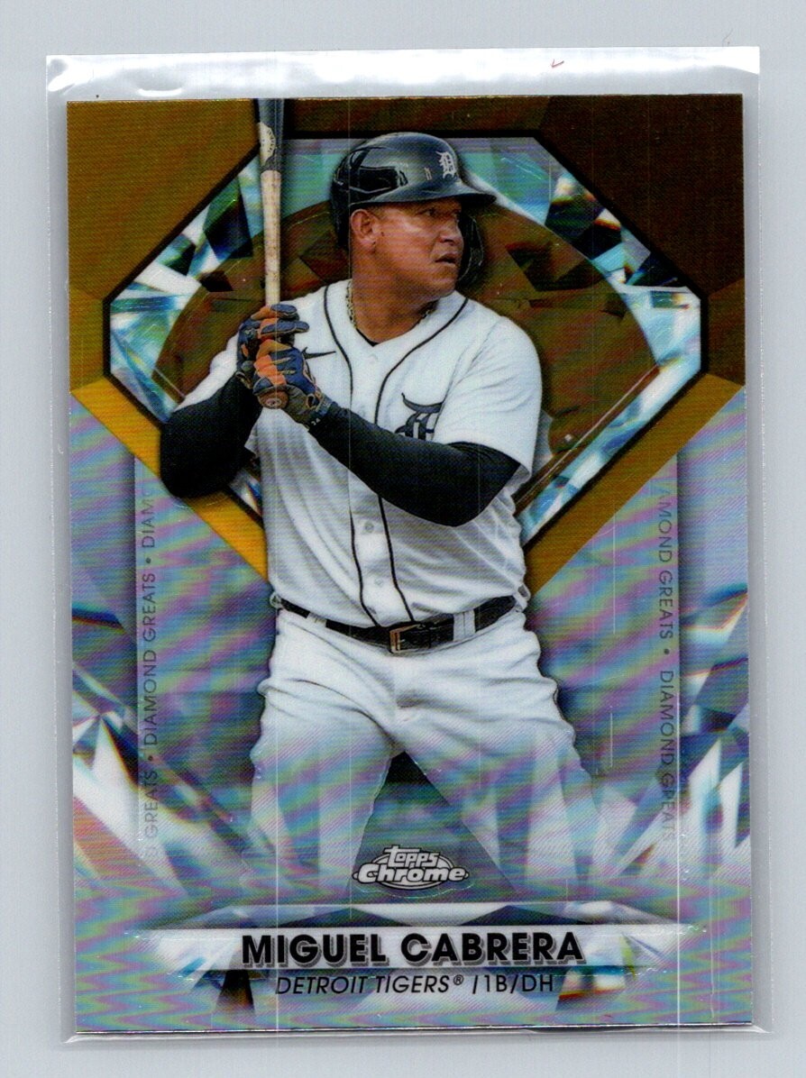 2022 Topps Chrome Update Diamond Greats Die Cuts #DGC33 Miguel