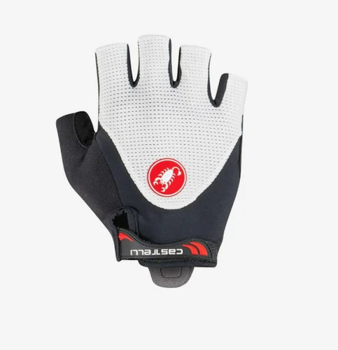 CYCLING GLOVES BRAND: CASTELLI ARENBERG GEL 2 BLACK / IVORY