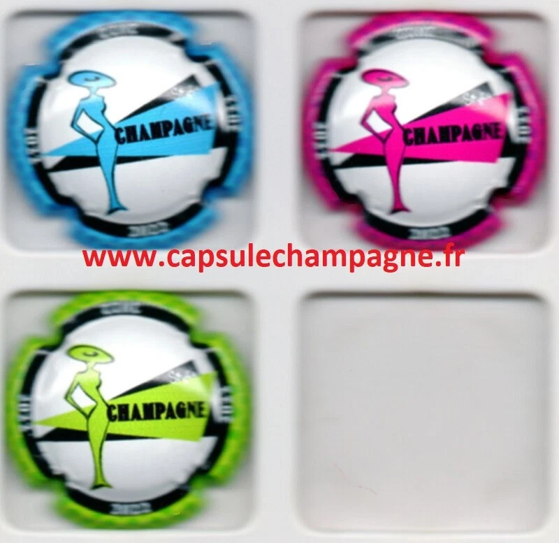 Capsules de champagne Générique série N°1241 FEMME STYLE Nouveauté Avril 2022