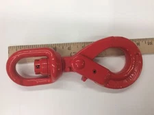 Grade 80 Swivel Self Locking Hook Chain Winch Line Rigging Tools