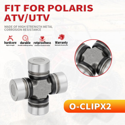Front Prop Shaft Yoke & U-Joint (2 Side) for Polaris RZR XP