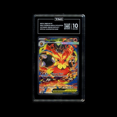 Mega Emboar ex graded TAG 10 for sale on eBay