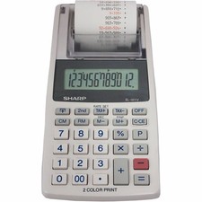 Sharp Printing Calculator EL1611V Sharp Sharp Calculators EL1611V 074000019997