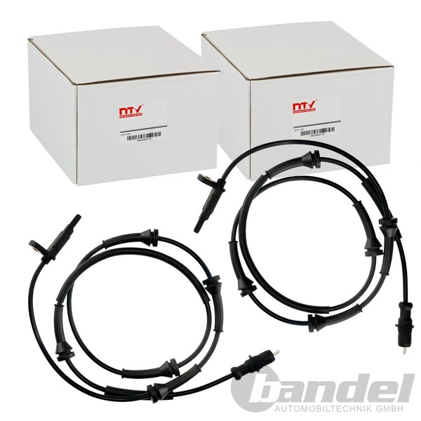 2X NTY ABS-SENSOR Raddrehzal Vorne Passend FüR Renault Laguna | HCA-RE-005-image