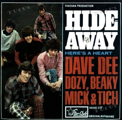 Dave Dee, Dozy, Beaky, Mick & Tich - Hideaway 7'' (VG+/VG-) ´*