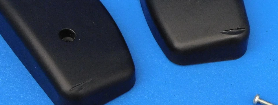 Jenn-Air Refrigerator JFC2089HES Hinge Covers 12684201B 12684202B - Image 2 of 4