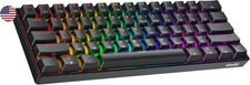 🎮 GK61 Mechanical Gaming Keyboard – 61 Keys | RGB Backlit | US Layout