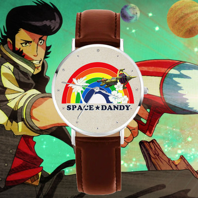 Aloha ʻOe Space Dandy Engraved Wrist Watch