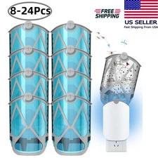 8-24PCS Flying Insect Trap Refills Compatible for ZEVO, Indoor Fruit Fly Refill
