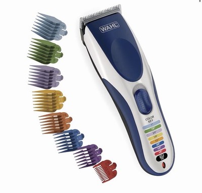 Wahl Color Pro Cordless Hair Clipper Kit Rechargeable Trimmer Open Box 9649P