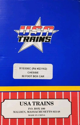 Trenes EE. UU. Escala G R19306C 50 PIES CAJA COCHE AJEDREZ #23162 | Zustand: New