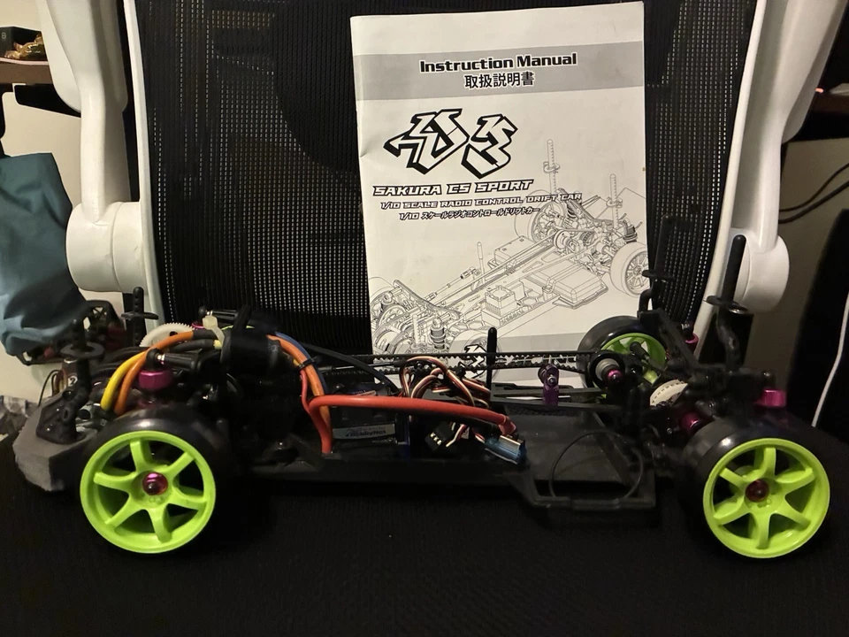 Sakura, R/C AWD drift car, imported from japan - Image 2 of 4