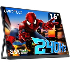 Portable Monitor 16 Inch 2560x1600 240Hz Gaming Monitor External Mobile Screen