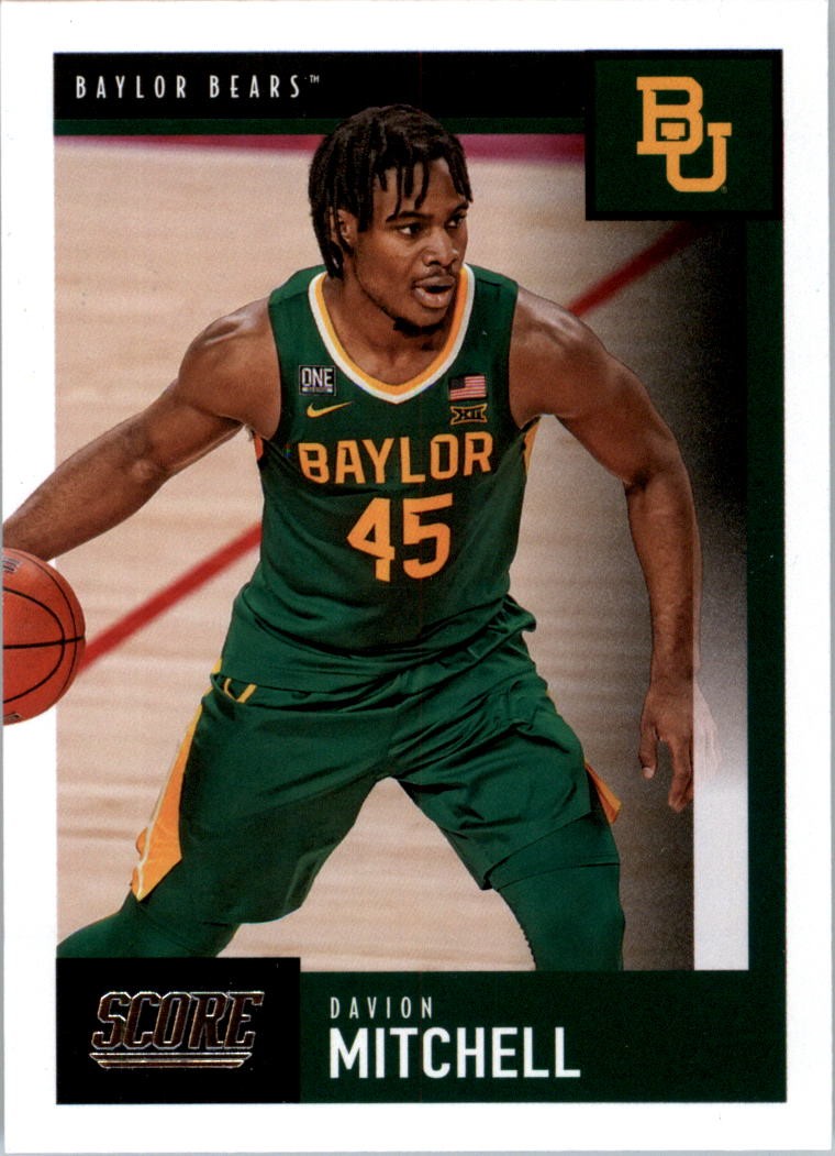 2021-22 Panini Chronicles Draft Picks #394 Davion Mitchell Score - BSK