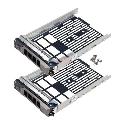 2x 3.5'' SATA SAS Hotplug Hard Drive Tray Caddy ForDell R730 R530 T430 T630 KG1CH