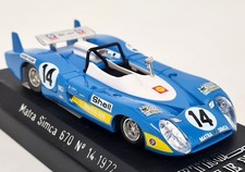 Solido 1/43 Matra Simca 670 #14 Le Mans 1972 Diecast Scale Model Car