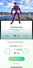 Pokemon Level 40 Non Shiny Gigantamax Grimmsnarl Japan 3 Movesets Go