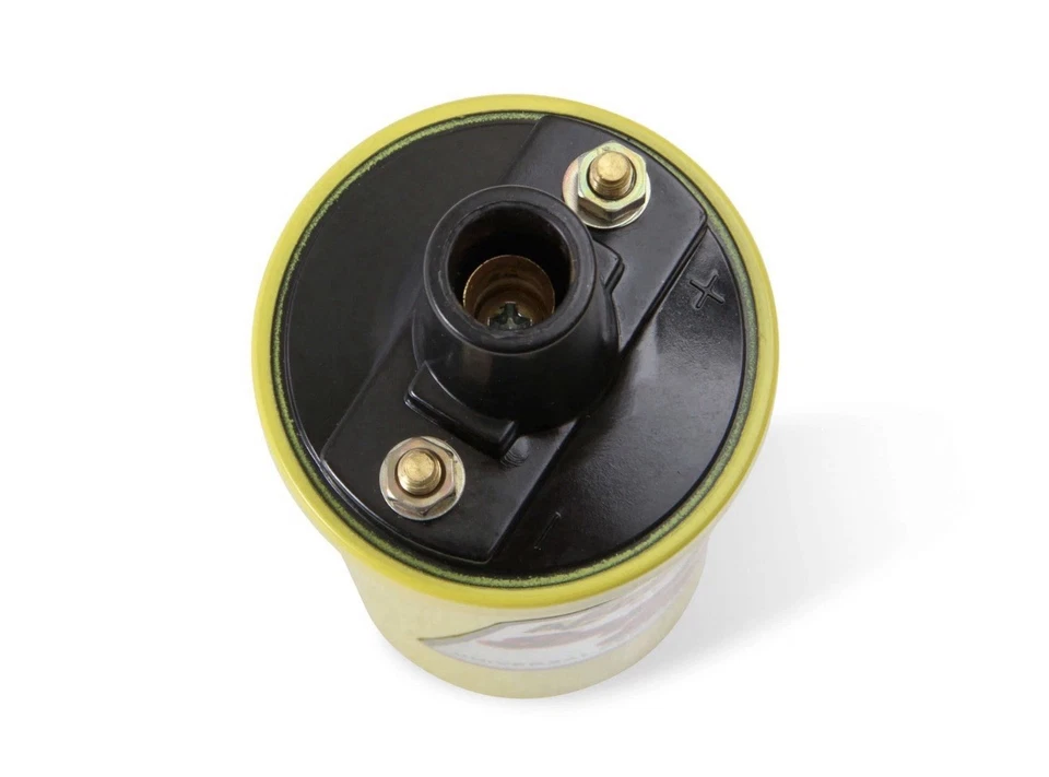 ACCEL 8140 Ignition Coil - Yellow - 42000v 1.4 ohm primary - Points - good up - Image 4 of 4