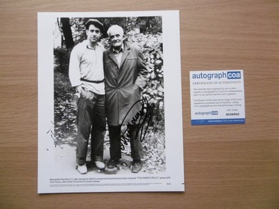 Alexander Ganshin & Tom Hulce The Inner Circle Autogramme signed 20x25 Foto ACOA